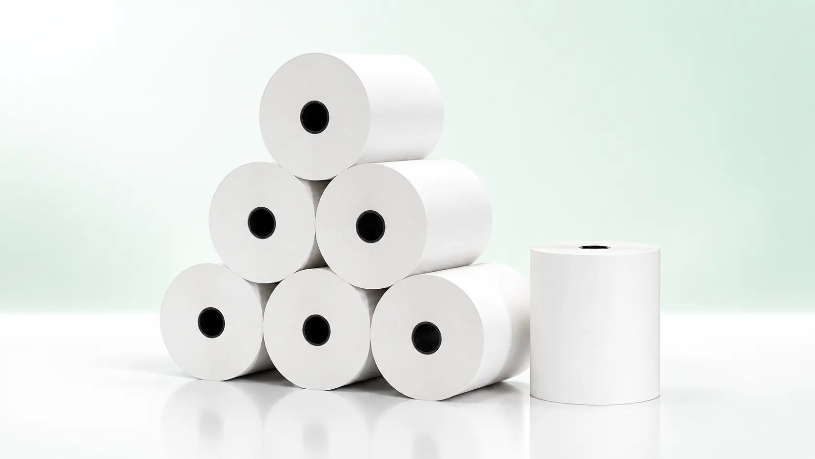 80 × 70 mm thermal paper roll — image 2