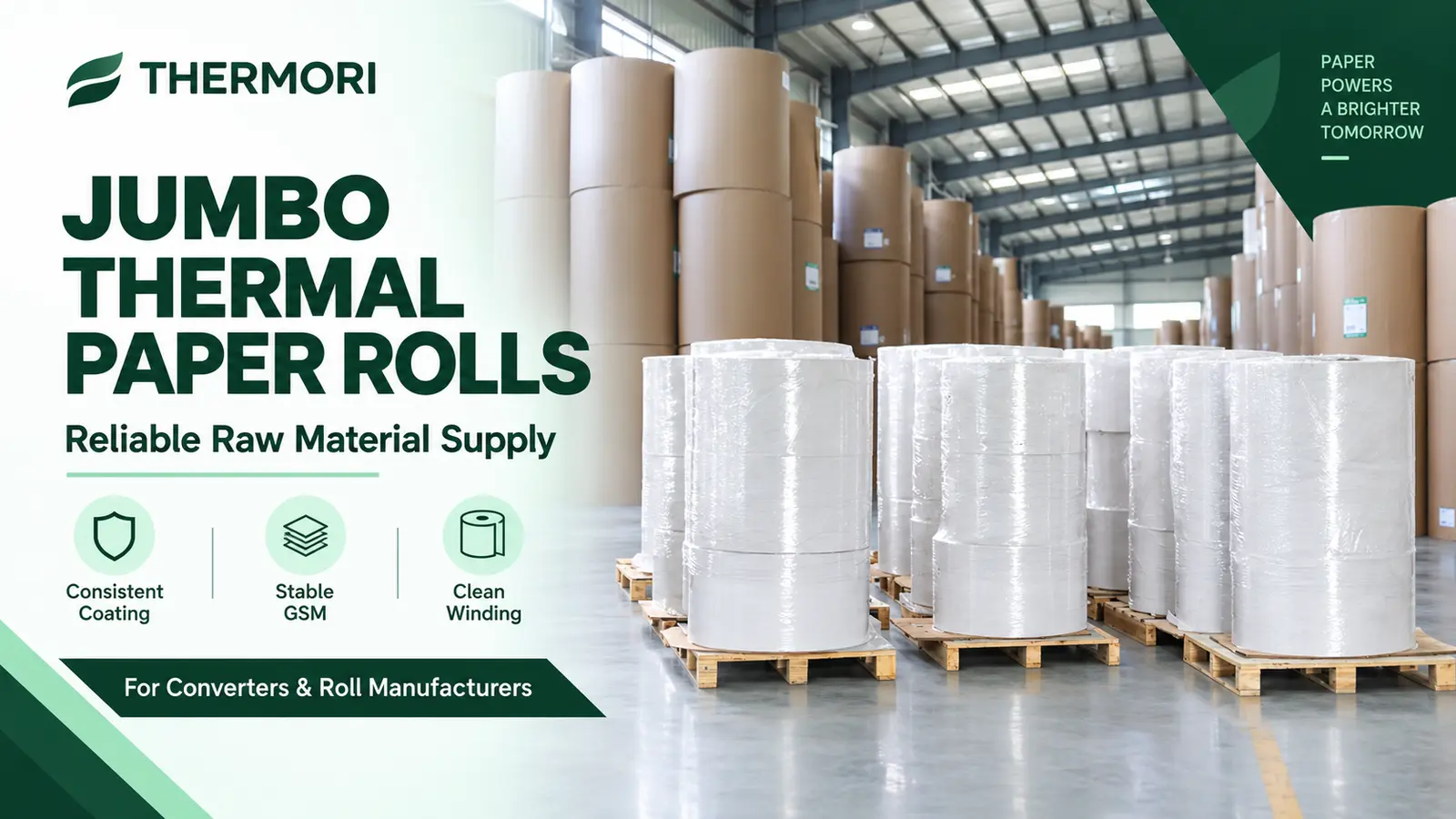 Jumbo Rolls & Materials — 1